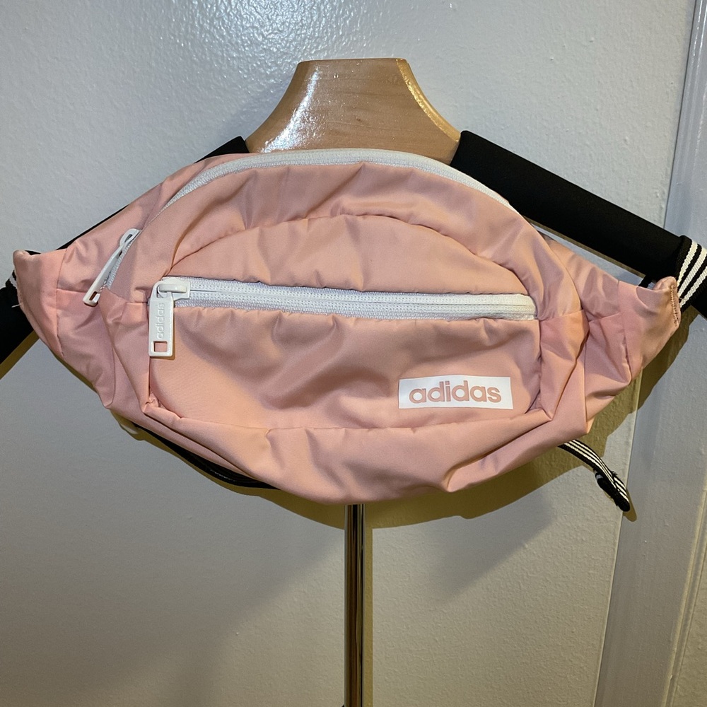 Adidas Pink Crossbody Bag with Soft Structure